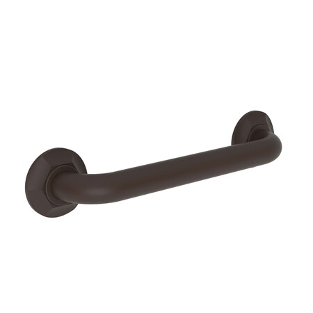 Newport Brass 15" L, Two Post, Solid Brass, 12" Grab Bar in Oil Rubbed Bronze, Oil Rubbed Bronze 1200-3912/10B